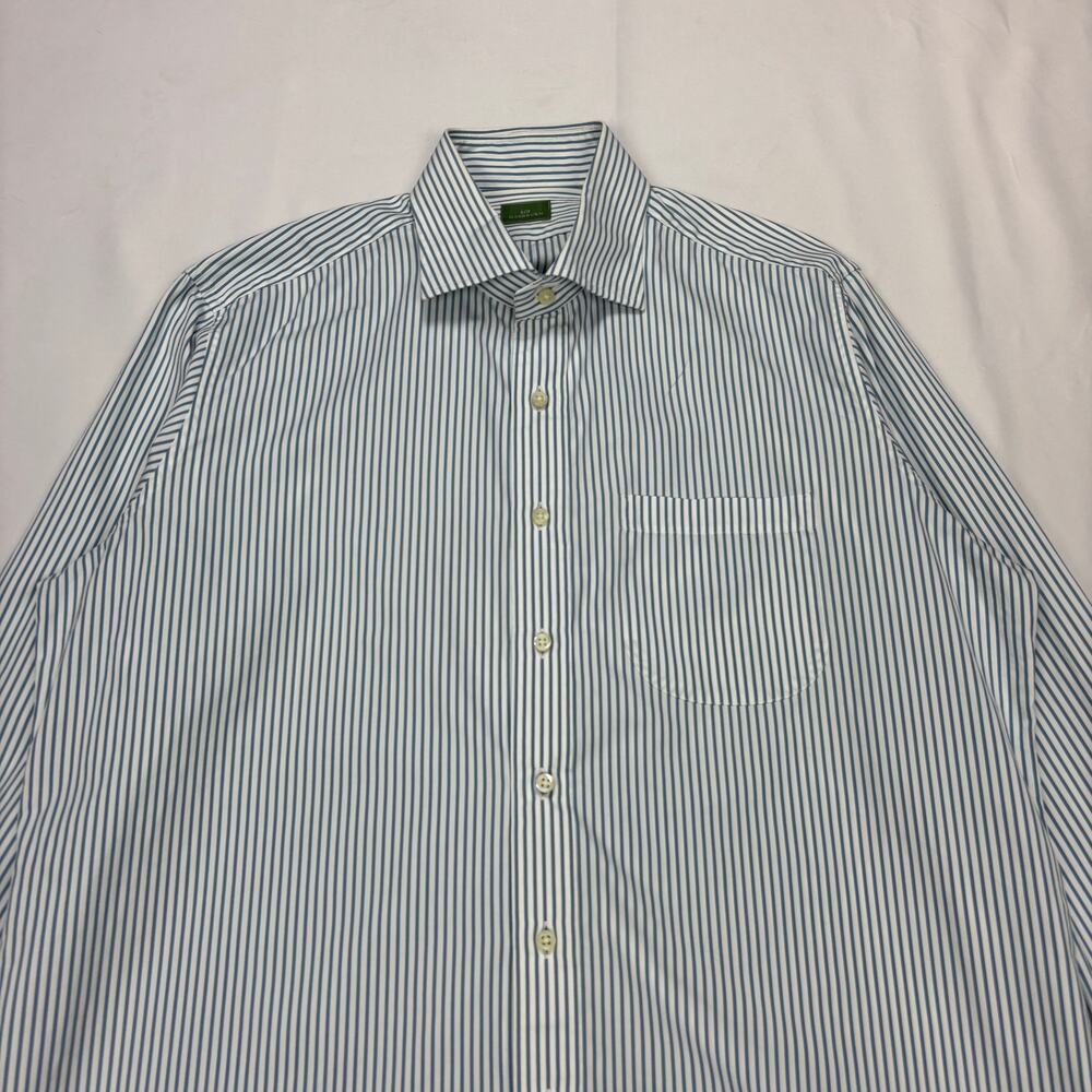 Sid Mashburn Spread Collar Striped Button Down Sh… - image 2